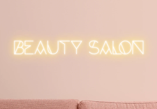 10 Stunning Salon Neon Sign Designs That Will Inspire Your Beauty Business