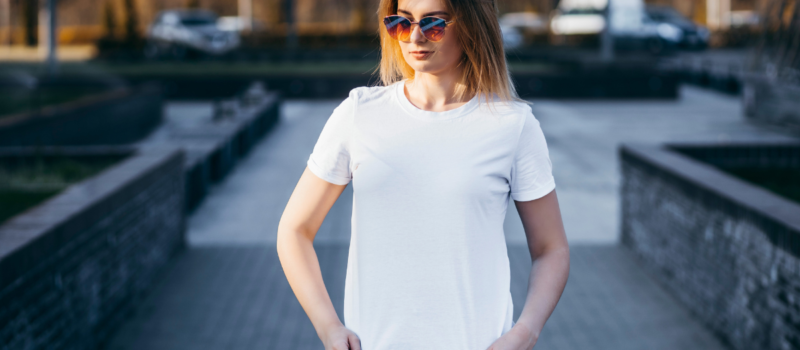 plain white t shirts london