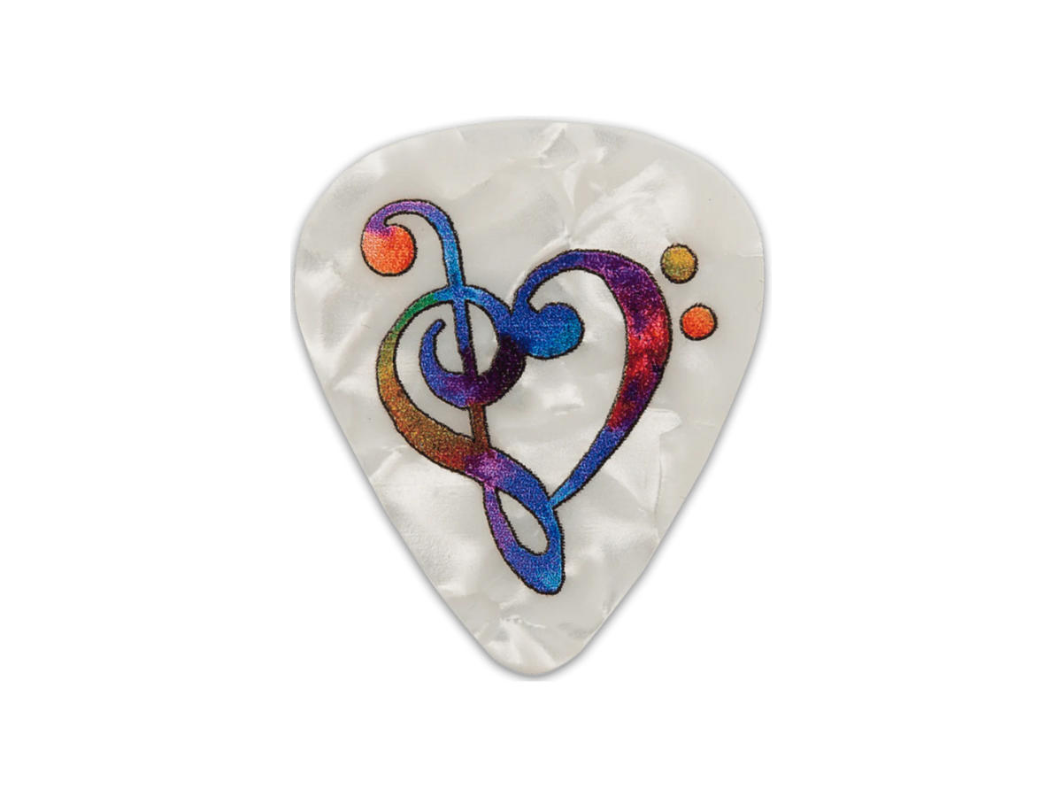 Custom imprinted guitar picks