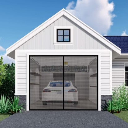 garage door net screen