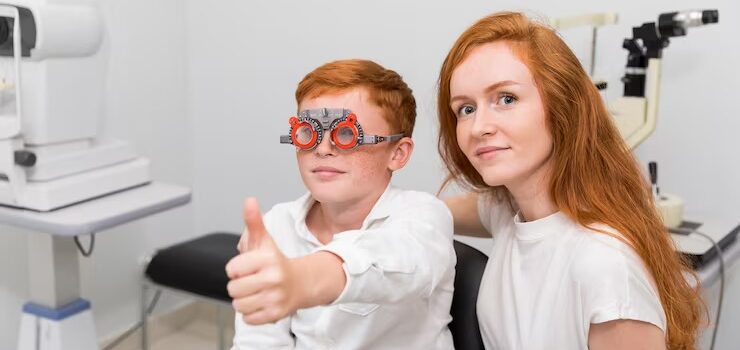 children’s eye exams in Brampton