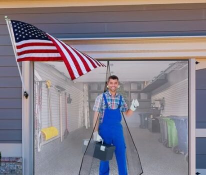 Instant Garage Door Screens