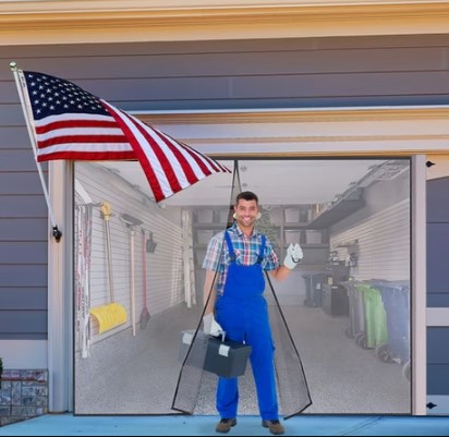 Instant Garage Door Screens