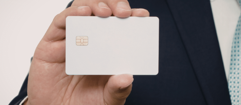 over-sized business card picks